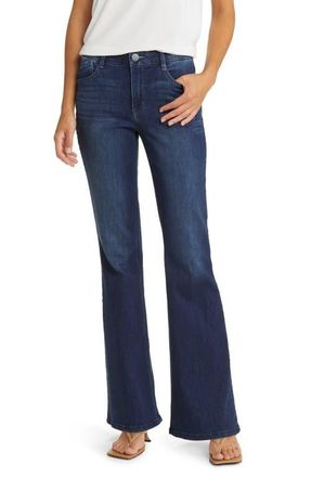 Wit & Wisdom AbSolution High Waist Flare Jeans in In Indigo at Nordstrom, Size 10