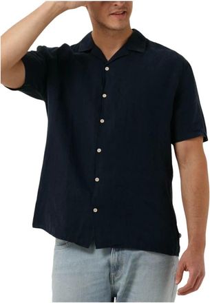 The Goodpeople Heren, Overhemden, Blauw, Maat: 2XL