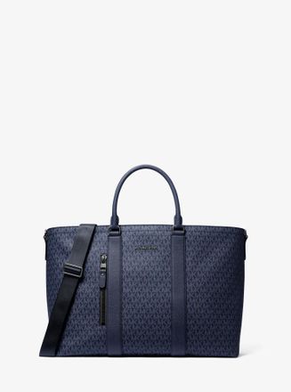 Michael Kors Hudson Signature Logo Tote Bag