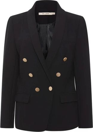 Rue de Femme Eloise Zwarte Blazer Jas - Dames - Blazers - Zwart - XL - Polyester - Jassen