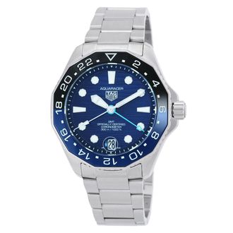 Tag Heuer Pre-owned Tag Heuer Aquaracer Automatic Blue Dial Mens Watch WBP5114.BA0013