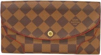 Louis Vuitton Pre-owned Wallets, male, Brown, Size: ONE SIZE Pre-owned Portefeuille Caissa Damier Long Wallet