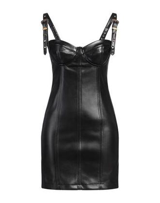 ワンピース VERSACE Black Cut-Out Hooded Maxi Dress in Viscose Woman Versace Cut-Out Hooded Maxi Dress In Viscose In Black - 55