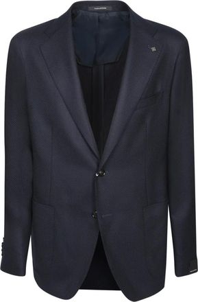 Tagliatore Blazers, male, Blue, Size: 3XL Giacca MP SP Lana Armtr BLU Jacket