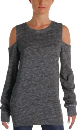 Calvin Klein Performance Long Sleeves Pullover In Black Shadow