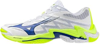 Mizuno Wave Lightning Elite - Heren - Fitnessschoenen - Wit - 43 EU - Fitness