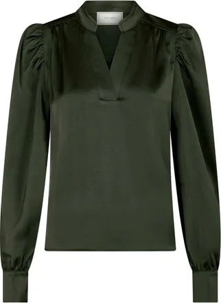 Neo Noir Overhemden, Dames, Groen, L, Polyester, Blouses & Shirts