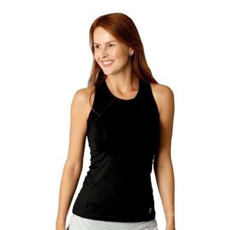 Sofibella UV Colors Womens Tennis Tank Top in Black at Nordstrom, Size X-Small