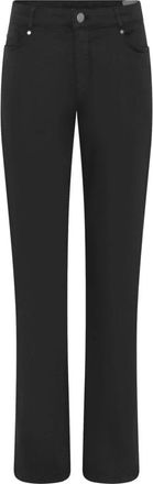 C.Ro Magic Fit Flared Bukser 6897/525 - Dames - Slim Fit Jeans - Zwart - 4XL - Leer - Jeans