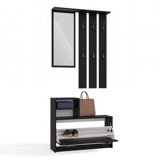Topeshop Armadio Vera VERA NERO