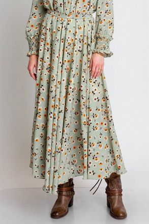 Monte Perry Street Skirt In Chamomile Print