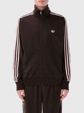 adidas Felpa in poliestere riciclato con logo Adidas Originals