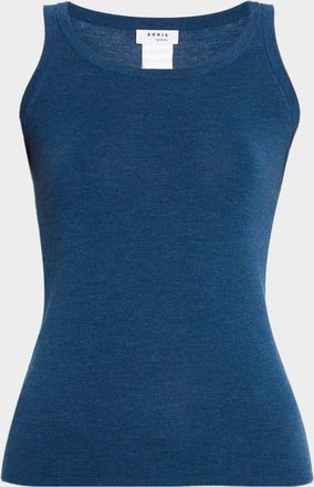 Akris Rib Knit Tank Top
