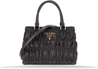 Prada Handbags - Dames - Handtassen - Zwart - ONE Size - Leer - Tassen