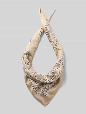 HUGO BOSS Tuch aus reiner Seide Modell VINCENCY in Beige, Gr&ouml;&szlig;e 1