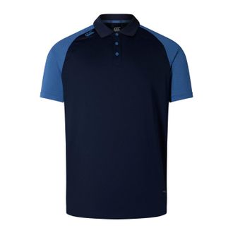 Canterbury Of New Zealand Heren Elite Polo Shirt (Marineblauw/Donker Marineblauw Marl)