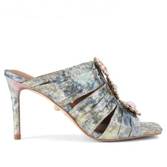 Kurt Geiger Kensington Soft Bow Mule - female - Kurt Geiger - Heeled Mules - Multicolor - 5 UK - Shoes