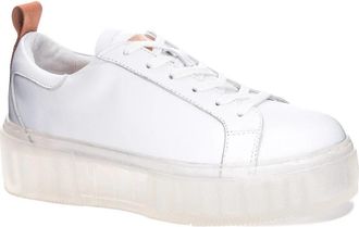 Chinese Laundry Womens Chinese Laundry Gold Glee Sneakers White Platform Shoes VER1234