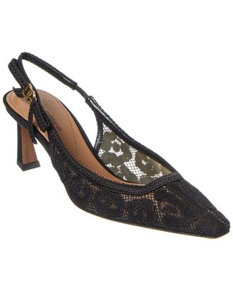 Dolce & Gabbana Lace Slingback Pump