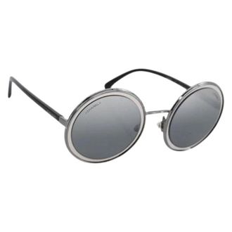 Chanel Pre-owned Accessories, female, Black, Size: ONE SIZE Pre-owned Vintage Sunglasses
