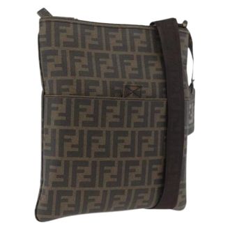 Fendi Borsa a spalla vintage in pelle PVC Pre-owned - - Pre-owned - Donna - Marrone - ONE SIZE