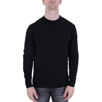 HUGO BOSS Truien & Vesten, Heren, Zwart, M, Lamadeo Ronde Hals Trui