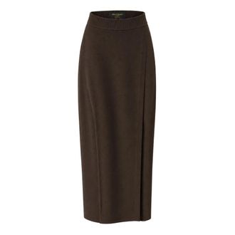 Gran Sasso Faldas Midi - Skirts - Mujer - Marr&oacute;n - 2XL