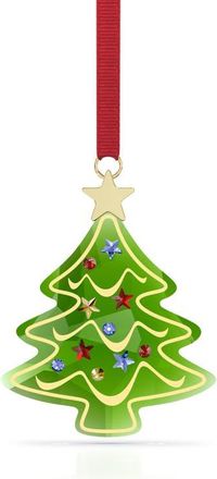 Swarovski Holiday Cheers Crystal Tree Ornament in Green at Nordstrom