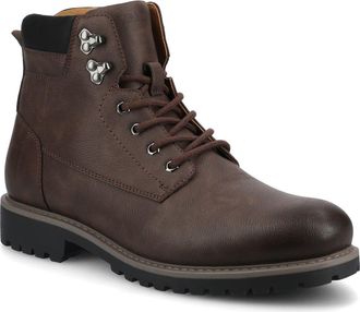 Vance Co. Rogue Lace-Up Boot in Mahogany at Nordstrom Rack, Size 11.5