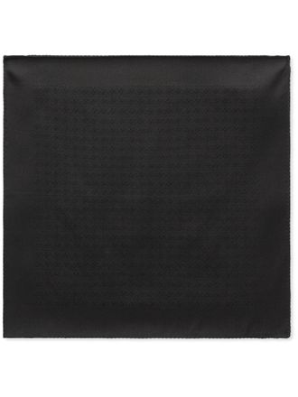 Dolce & Gabbana Sciarpa con logo jacquard - Nero