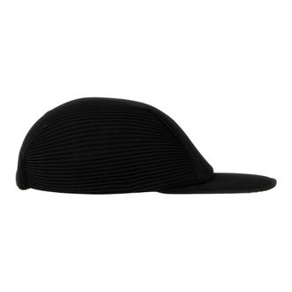 Issey Miyake Gorra con efecto plisado - Accessories - Hombre - Negro - ONE SIZE