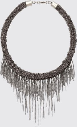 Fabiana Filippi Collana girocollo in ottone nickel-free multifilo