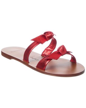 Alexandre Birman Clarita Holiday Season Leather Sandal