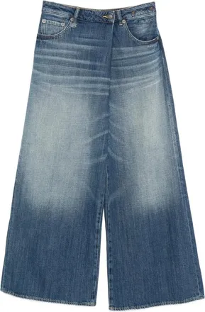 R13 Cotton Wide-leg Jeans