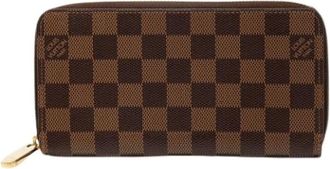Louis Vuitton Pre-owned Wallets, female, Brown, Size: ONE SIZE Pre-owned Fabric Wallet