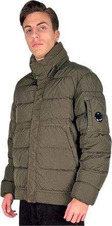 C.P. Company Chrome-R Down Jacket - Heren - Gewatteerde jassen - Groen - XL - Nylon - Jassen