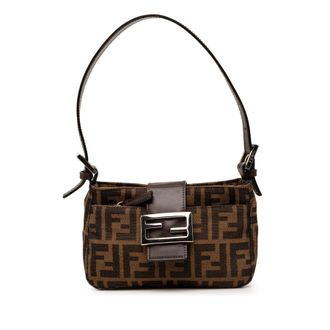 Fendi Pre-owned Fendi Zucca Canvas Shoulder Bag Ladies 8GKIY71KEAVINI26