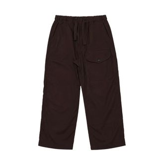 Comme Des Gar&ccedil;ons P003 Wijde Broek - Heren - Broeken - Bruin - Maat: M Katoen