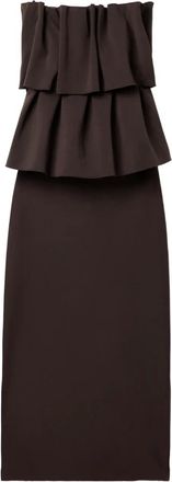 House of Dagmar Abito midi - Marrone