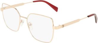 Liu Jo Vierkante Brillen - Dames - Brillen - Geel - 54 MM - Accessoires