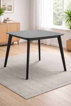 Julian Bowen Casa Square 4 Seater Dining Table in Grey