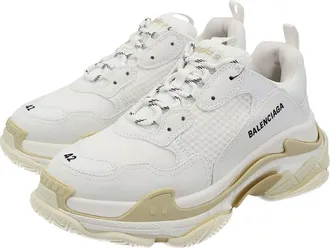 Balenciaga Mens Polyester Triple S Sneaker (Authentic Pre-Loved)