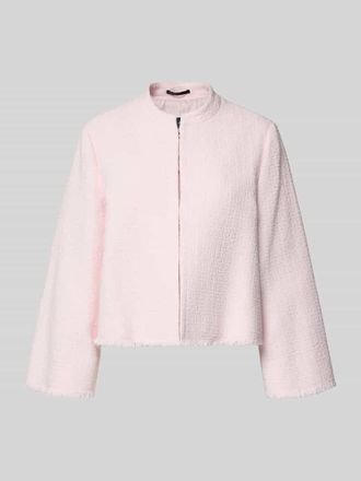 Joop Blazer mit Fransensaum Modell Judit in Hellrosa, Gr&ouml;&szlig;e 34