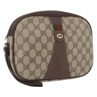 Gucci Borsa Clutch Vintage Pre-owned - - Pre-owned - Donna - Beige - ONE SIZE