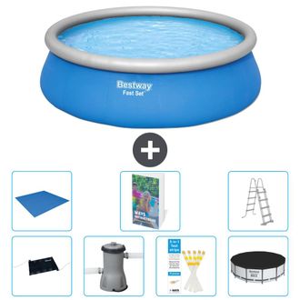 Bestway Piscina Bestway Fast Set Redonda - 457x122 Cm - 8-piezas S388