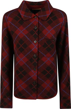 Guest In Residence Dylan Plaid Cashmere Shirt