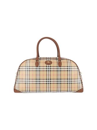 Burberry Borsa Da Viaggio Check