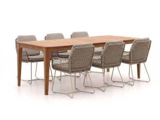Intenso Furniture Intenso Trasimeno/Bruca 220cm dining tuinset 7-delig