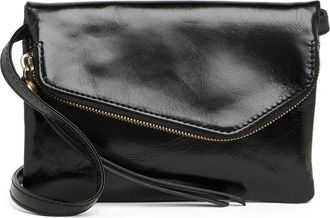 Hobo Wink Leather Crossbody Bag in Black at Nordstrom Rack