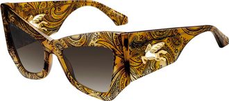 Etro MANIA 086/HA Womens Sunglasses Tortoiseshell Size 55